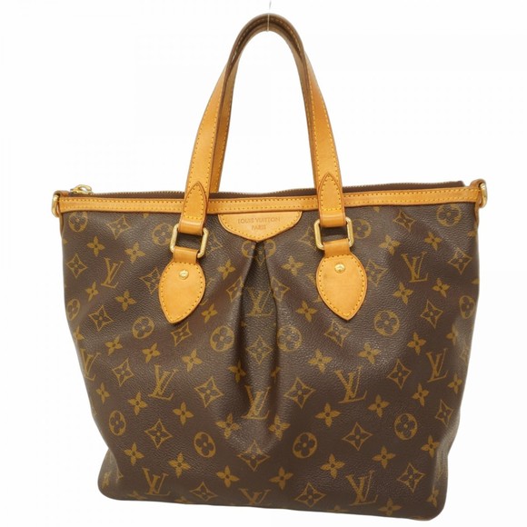 LOUIS VUITTON Handbags - Louis Vuitton Monogram Palermo PM Handbag M40145 Brown Women's